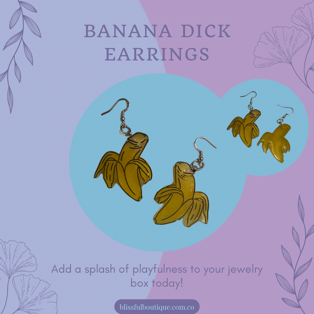 Banana Dick Earrings