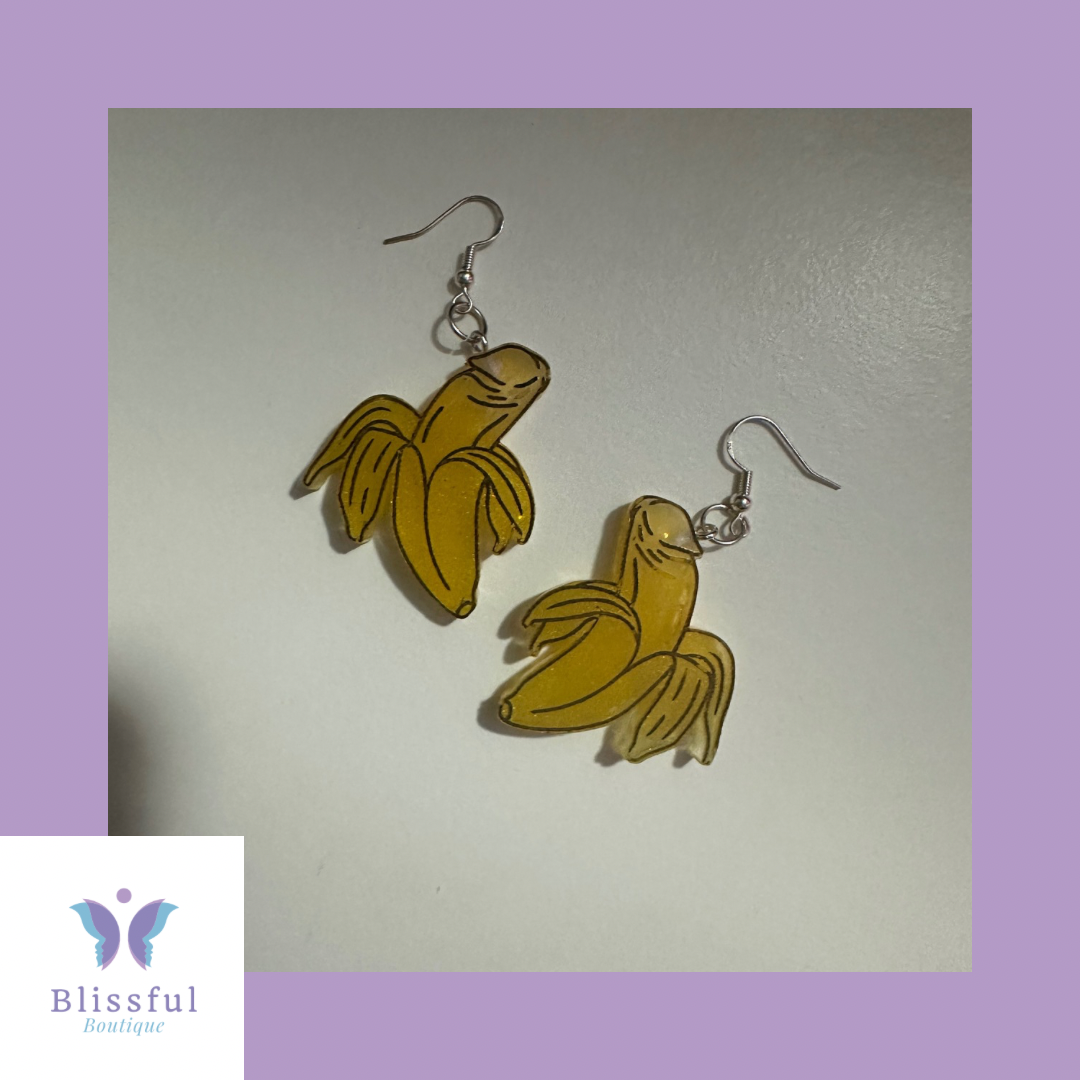 Banana Dick Earrings