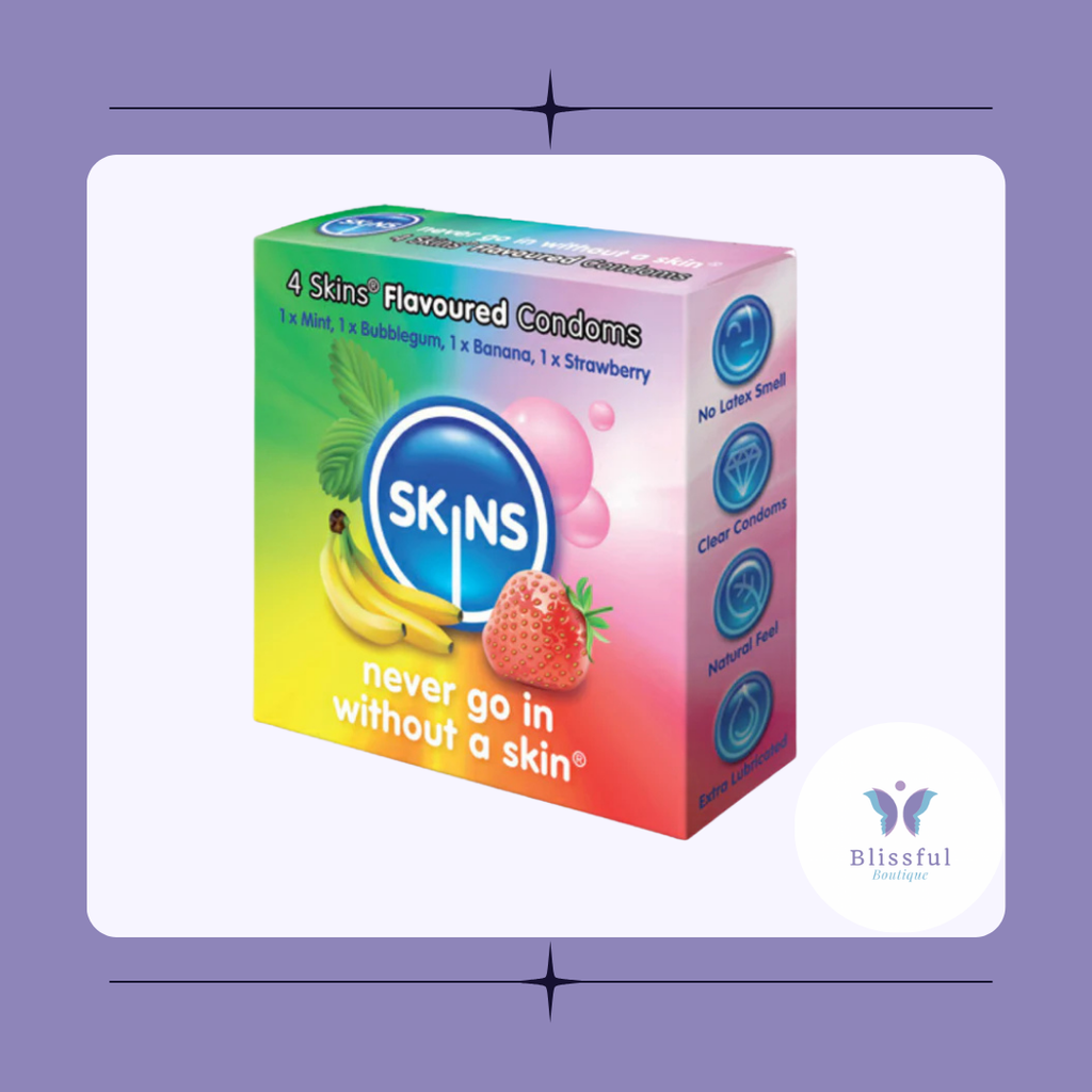 Skins Condoms Flavoured 4 Pack