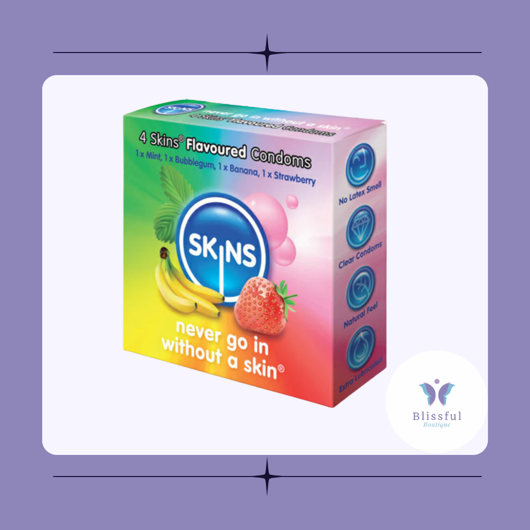 Skins Condoms Flavoured 4 Pack