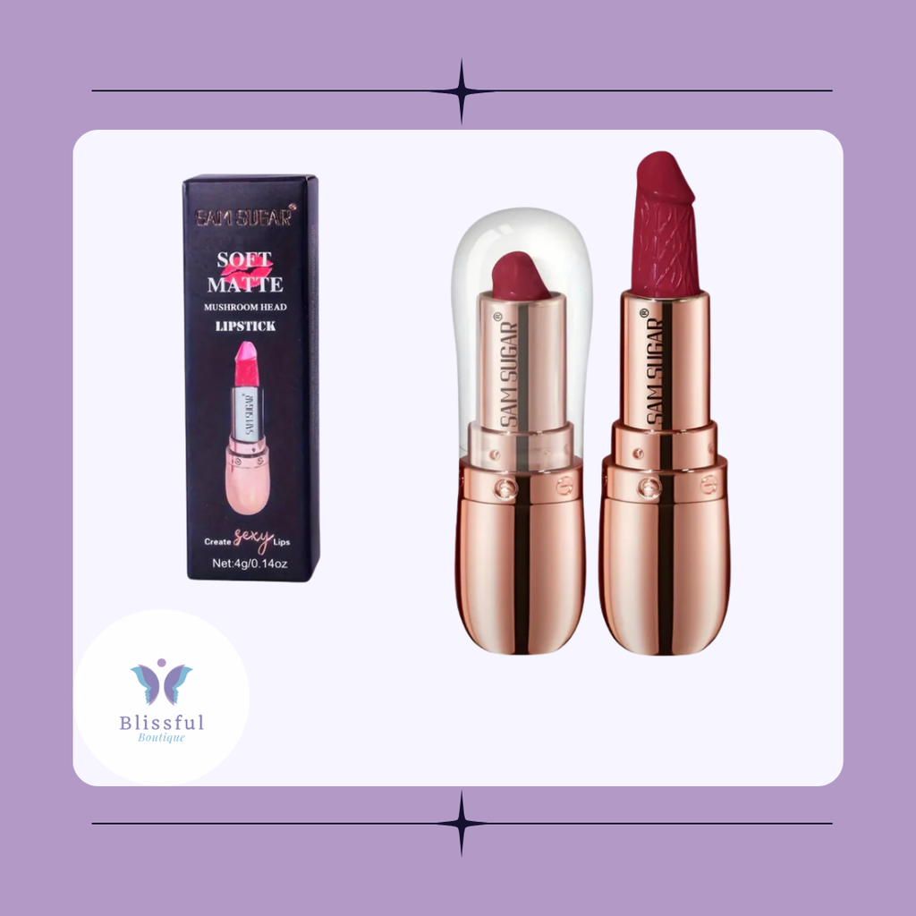 Willy Shaped Rose-Colored Lipstick