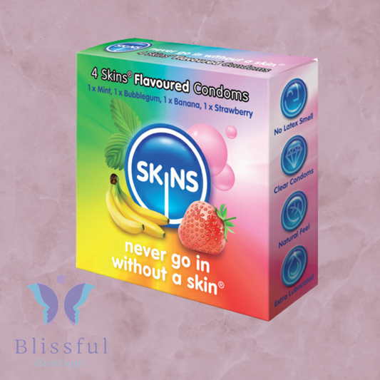 Skins Condoms Flavoured 4 Pack