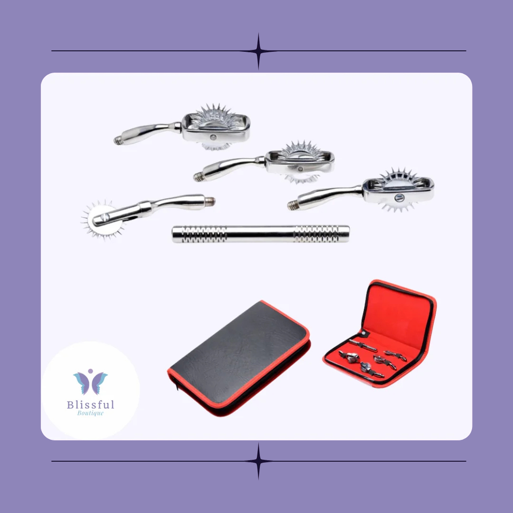 Interchangeable 4 Pinwheels Combo Set - Wartenberg Pinwheel