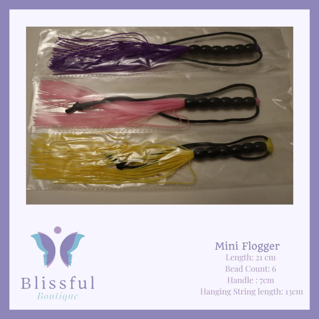 Mini Silicone Flogger