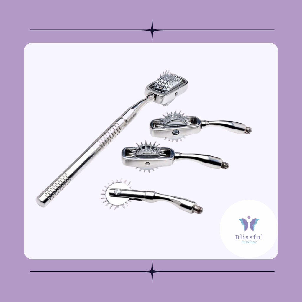 Interchangeable 4 Pinwheels Combo Set - Wartenberg Pinwheel