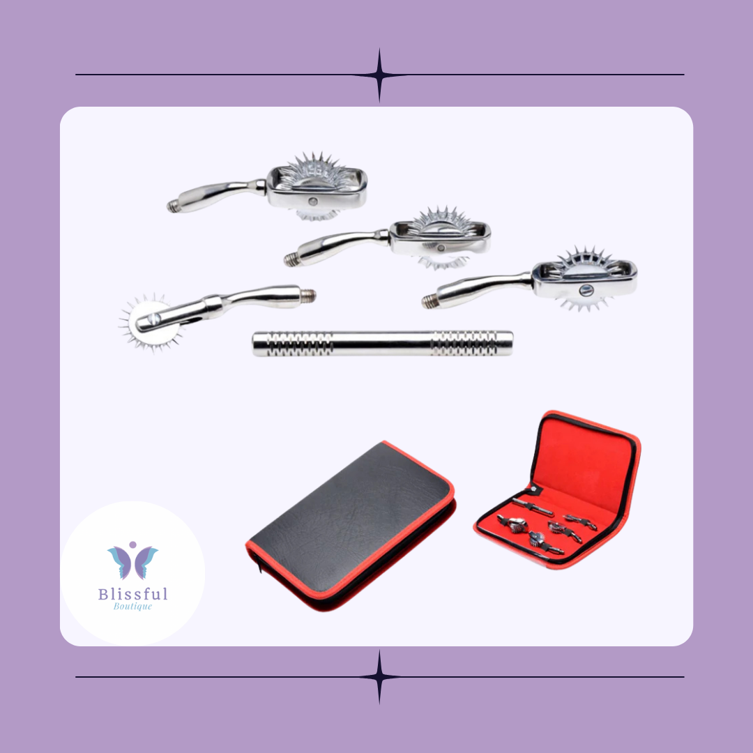 Interchangeable 4 Pinwheels Combo Set - Wartenberg Pinwheel