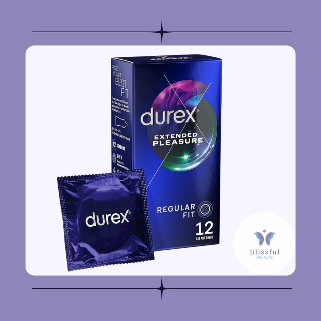 Durex Extended Pleasure Regular Fit Condoms 12 Pack