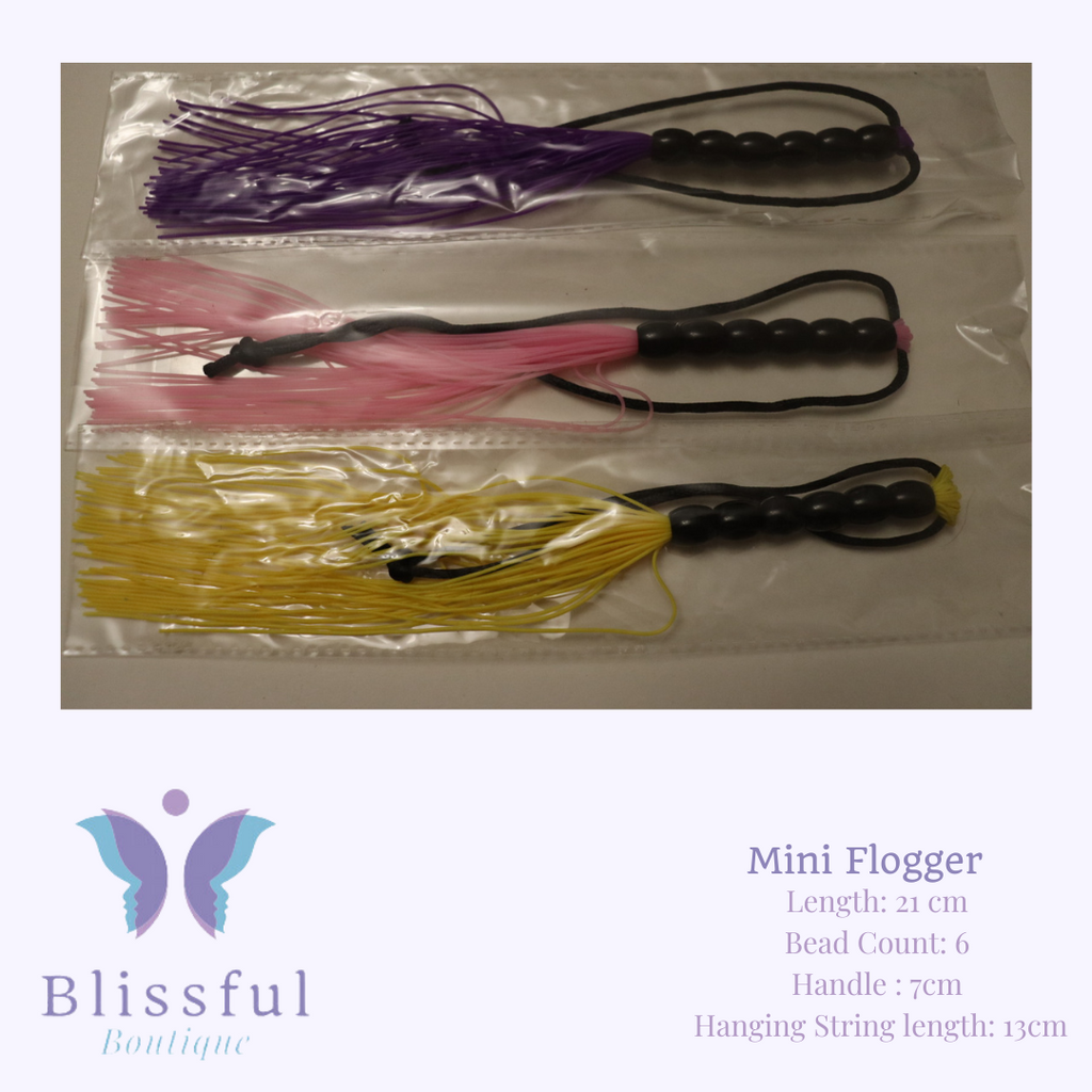 Mini Silicone Flogger