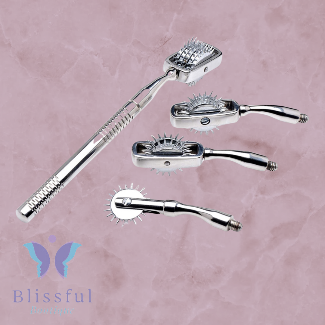 Interchangeable 4 Pinwheels Combo Set - Wartenberg Pinwheel