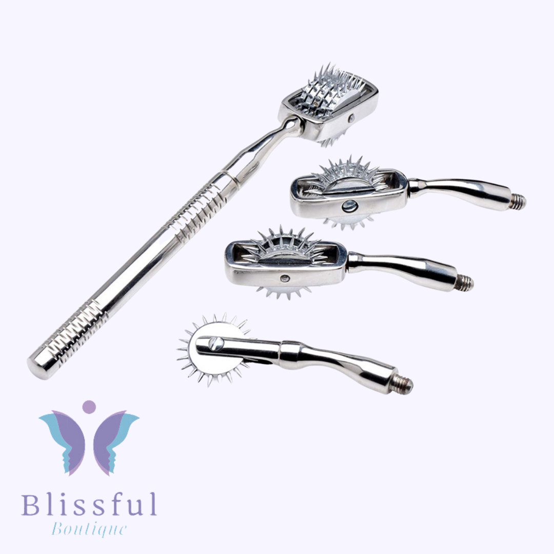 Interchangeable 4 Pinwheels Combo Set - Wartenberg Pinwheel