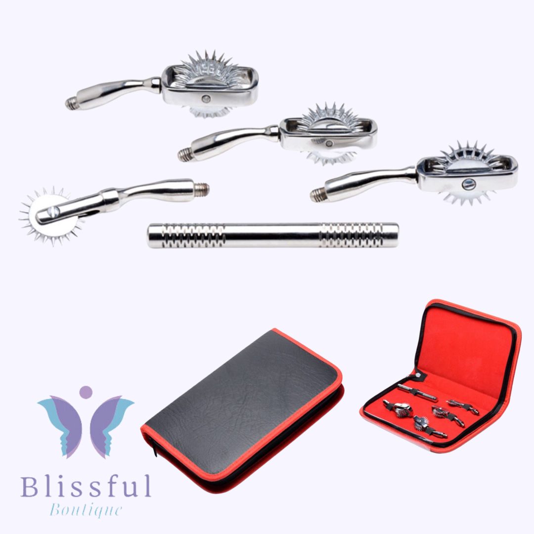 Interchangeable 4 Pinwheels Combo Set - Wartenberg Pinwheel