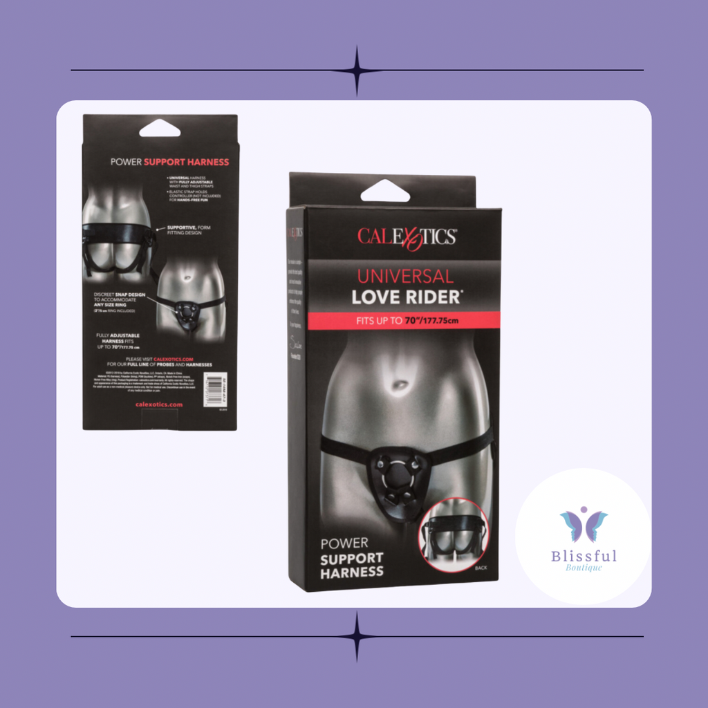 Universal Love Rider Power Adjustable Strap On Harness