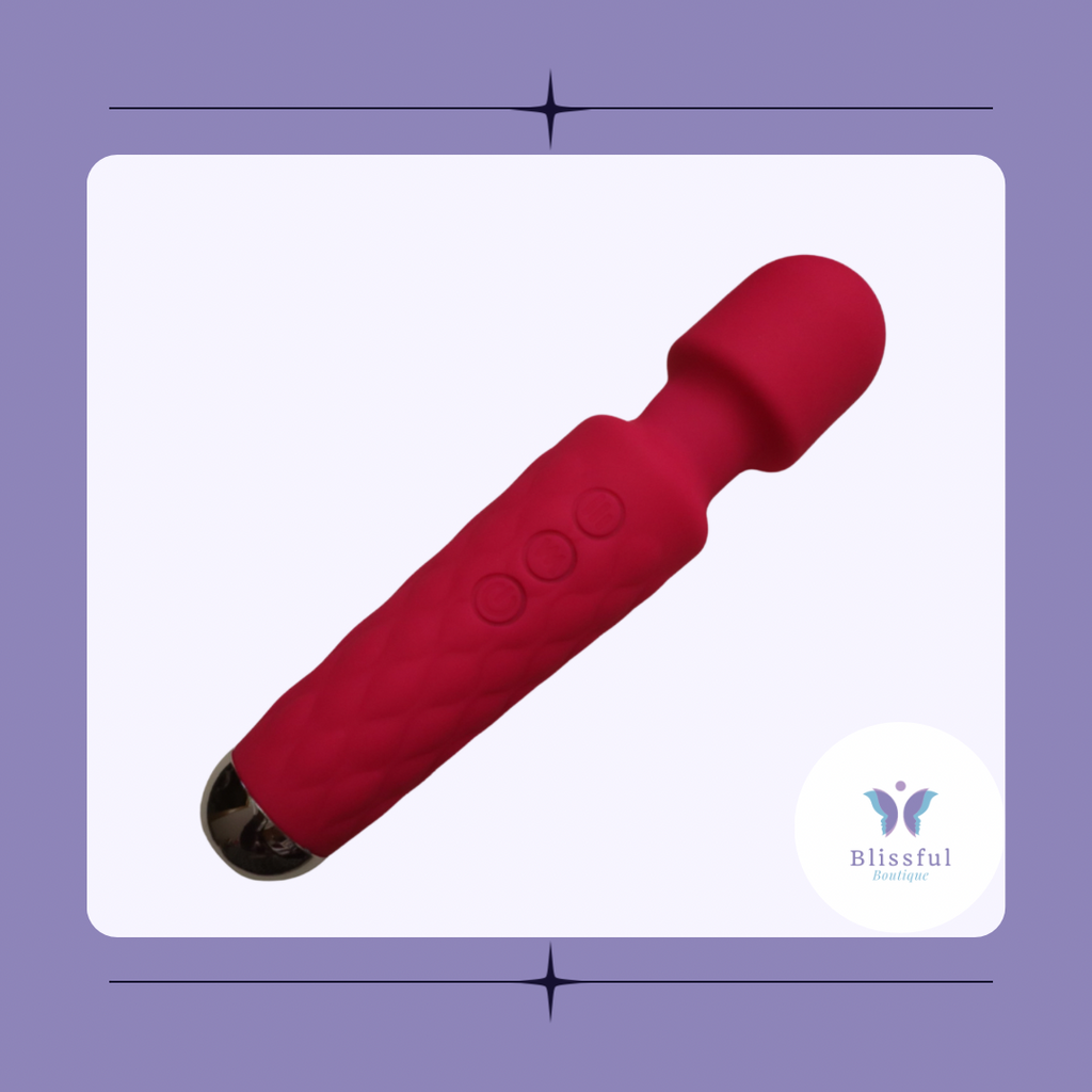 Waterproof Wand Vibrator Blissful Boutique Waterproof Wand Vibrator Blissful Boutique