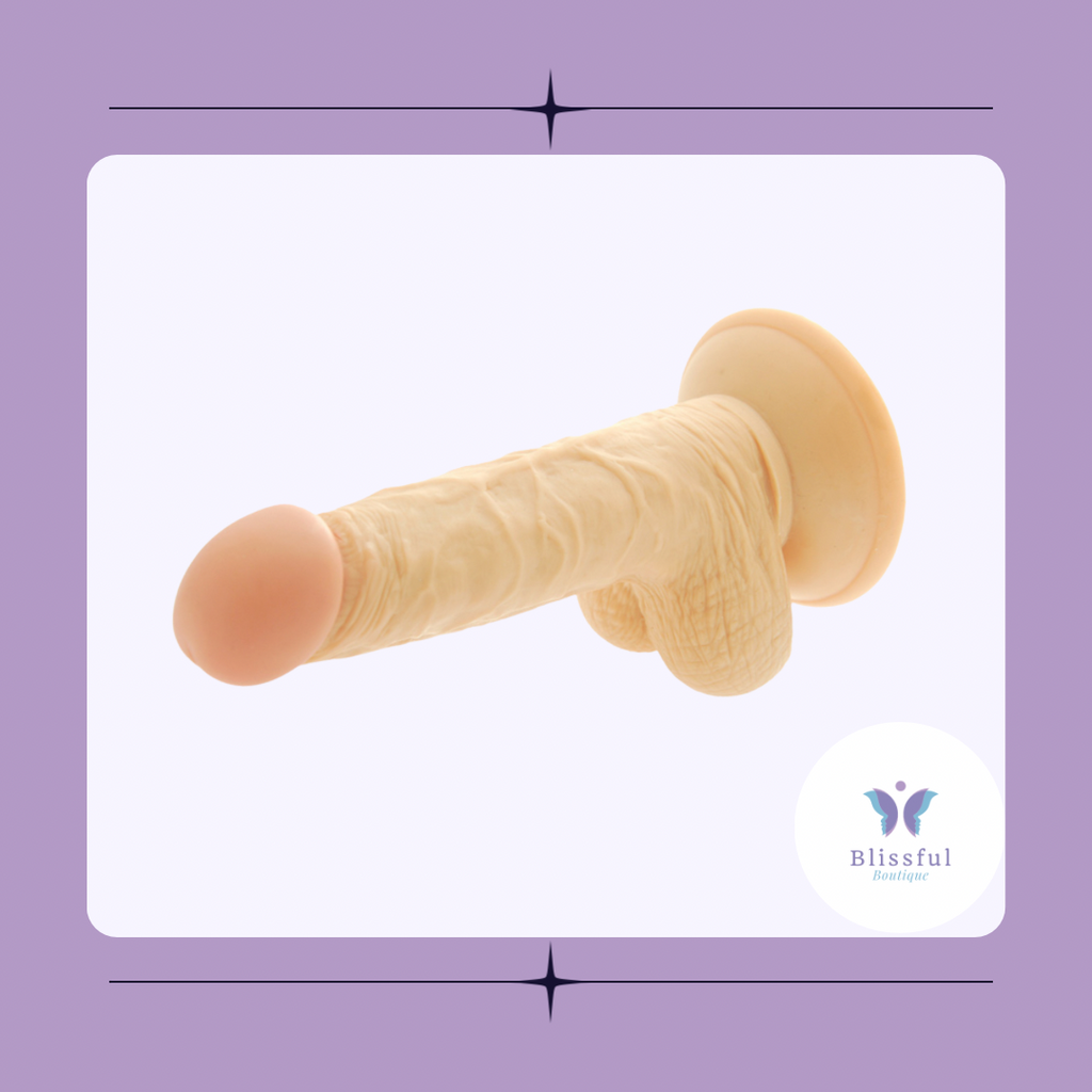 6 Inch Realistic Dong with Scrotum