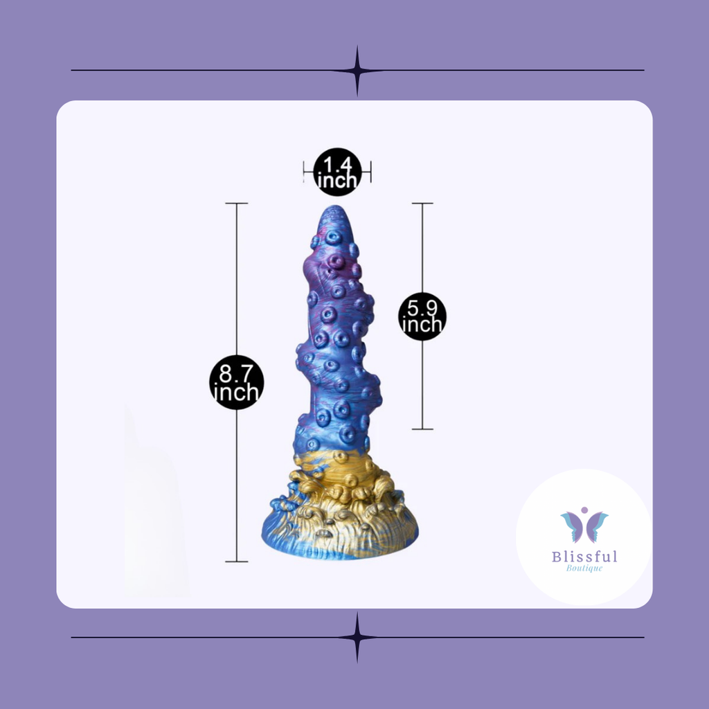 Alien/Tentacle Dildo with Suction Cup