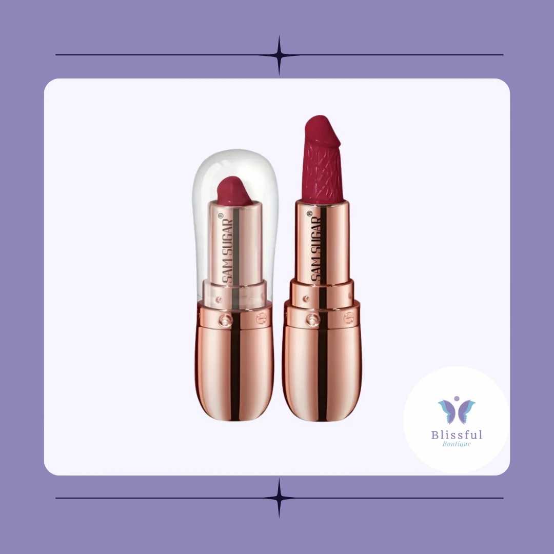 Willy Shaped Rose-Colored Lipstick