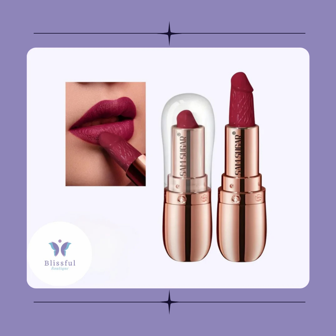 Willy Shaped Rose-Colored Lipstick